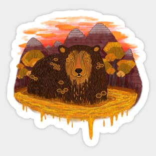 HONEY HIBERNATION Sticker